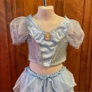 Disney Fantasy Play Barbie Costume Size Girls 4-6x. Light blue.